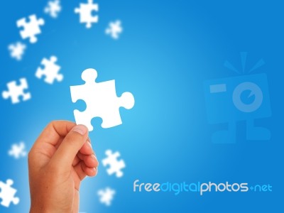 Puzzle Stock Photo