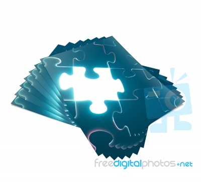 Puzzle Stock Image