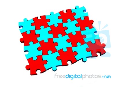 Puzzle Stock Image