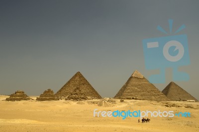 Pyramids Stock Photo