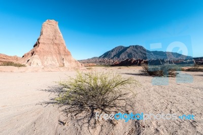 Quebrada De Cafayate, Salta, Argentina Stock Photo