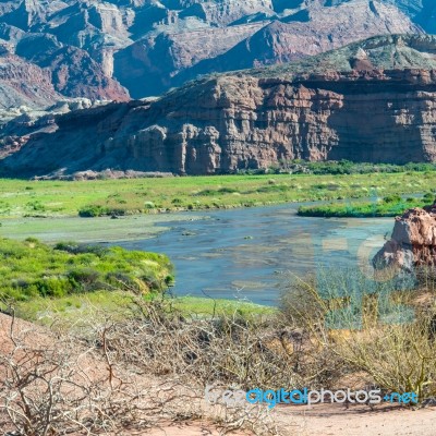 Quebrada De Cafayate, Salta, Argentina Stock Photo