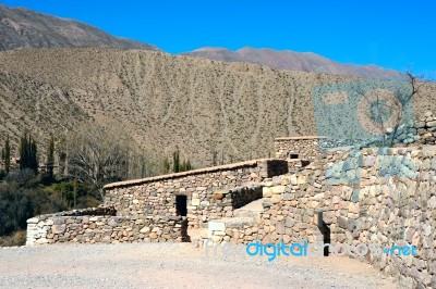 Quebrada De Humahuaca, Central Andes Altiplano, Argentina Stock Photo