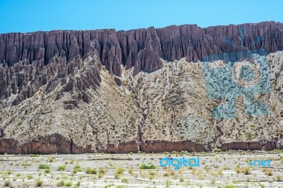 Quebrada De Purmamarca, Argentina Stock Photo