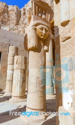 Queen Hatshepsut, Egypt Stock Photo