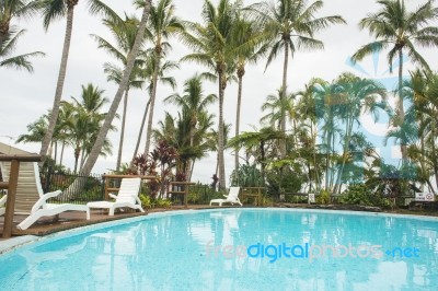 Queensland, Australia - March 22, 2017: View Of Tangalooma Island Resort In Moreton Island, Queensland, Australia Stock Photo