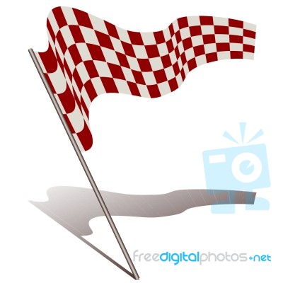 Racing Flag Stock Image