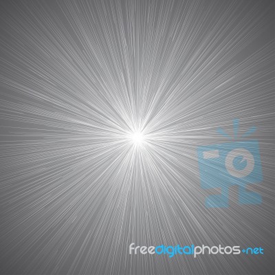 Radial Speed Lines Graphic Effects Background Grey 01 Stock Image