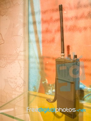 Radio Communication Stock Photo