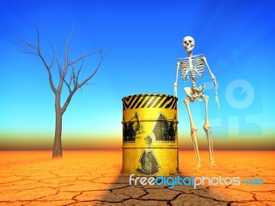 Radioactive Stock Image