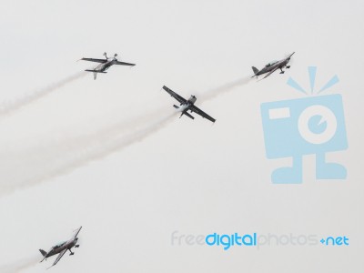 Raf Blades Performing At Dunsfold Stock Photo