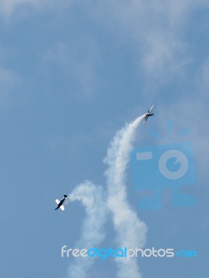 Raf Blades Performing At Dunsfold Stock Photo