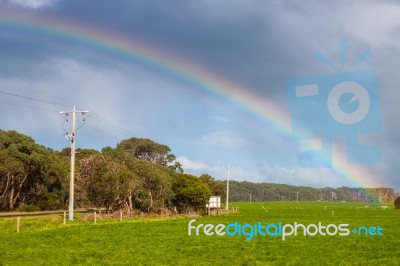 Rainbow Stock Photo