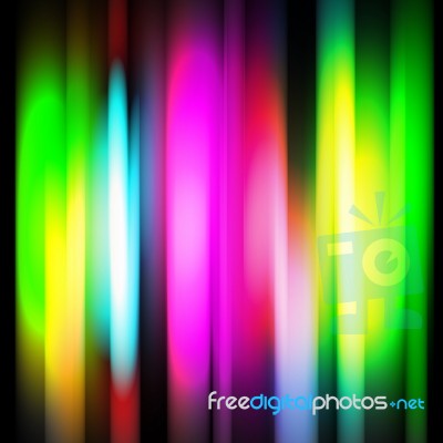 Rainbow Abstract Background Stock Image