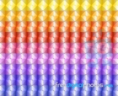 Rainbow Square Background Stock Image