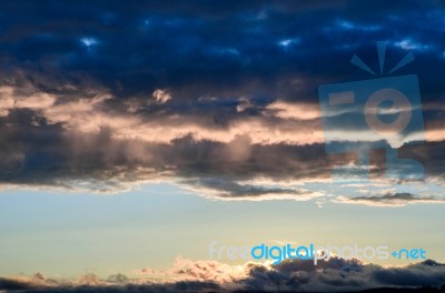 Rainy Day And Cloudy Stock Photo