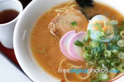 Ramen Noodle Stock Photo