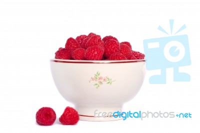 Raspberry Fruit Stock Photo