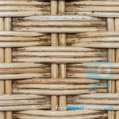 Rattan Background Stock Photo