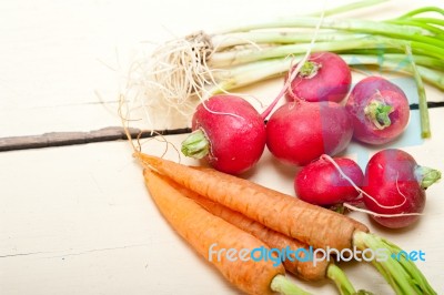 Raw Root Vegetable Stock Photo