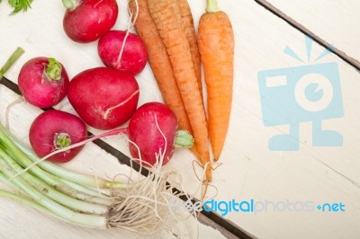 Raw Root Vegetable Stock Photo