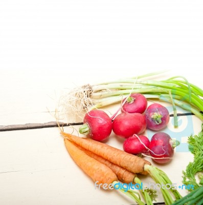 Raw Root Vegetable Stock Photo