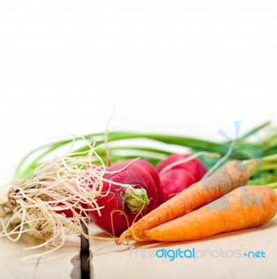 Raw Root Vegetable Stock Photo