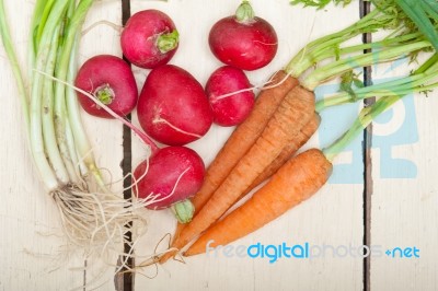 Raw Root Vegetable Stock Photo