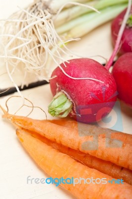 Raw Root Vegetable Stock Photo