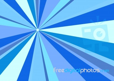 Rays Radius Background Blue Stock Image