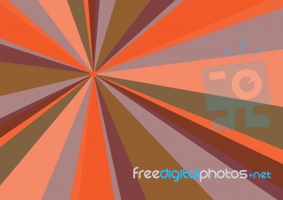 Rays Radius Background Orange Stock Image