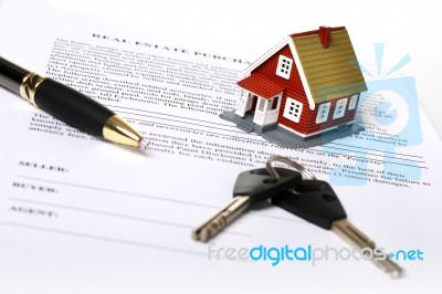 Real Estate Concept Stock Photo