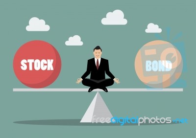 Rebalancing Portfolio Stock Image