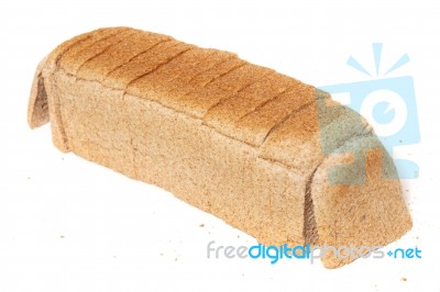 Rectangular Loaf Of Bread Stock Photo