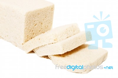 Rectangular Loaf Of Bread Stock Photo