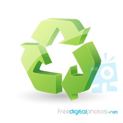 Recycle Arrow Stock Image