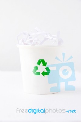 Recycle Bin Stock Photo