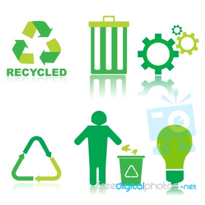 Recycle Icon Stock Image