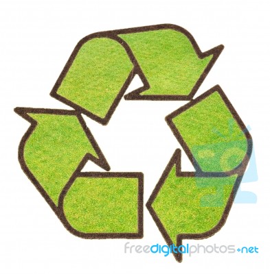 Recycle Symbol Stock Photo