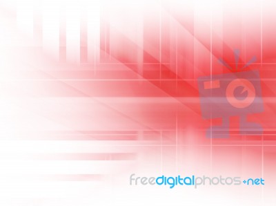 Red Abstract Background Stock Image