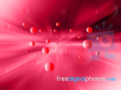 Red Abstract Background Stock Image