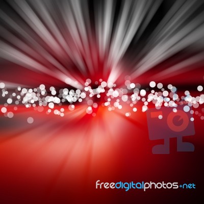 Red Abstract Background Stock Image