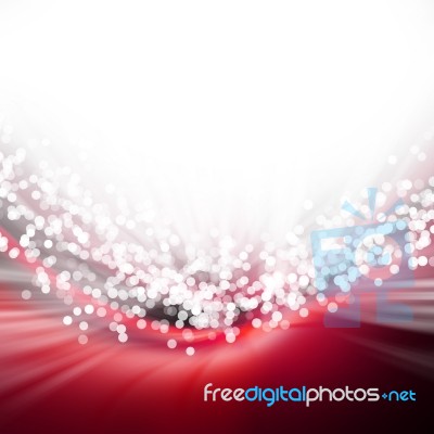 Red Abstract Background Stock Image