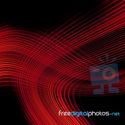 Red Abstract Background Stock Image