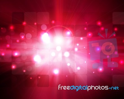 Red Abstract Background Stock Image