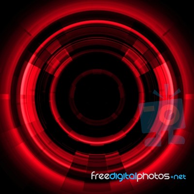 Red Abstract Background Stock Image