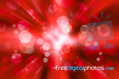 Red Abstract Background Stock Image