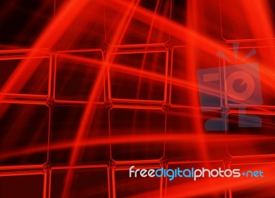 Red Abstract Background Stock Image