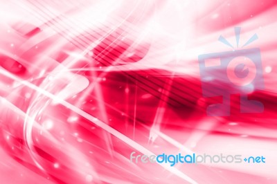 Red Abstract Background Stock Image