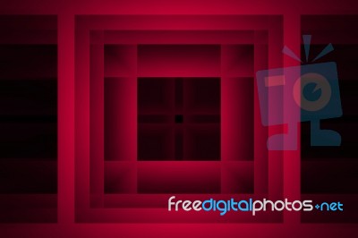 Red Abstract Background Stock Image